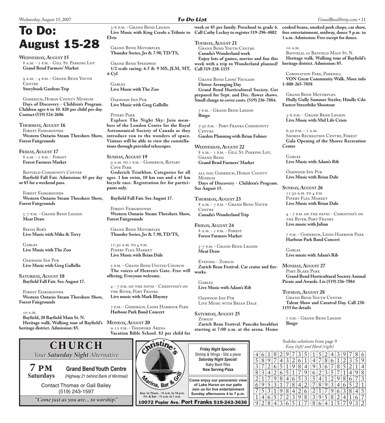 Volume 1, Number 8, page 11 of 12