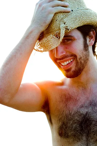Singer and Canadian Idol contestant Greg Gallello on Grand Bend beach